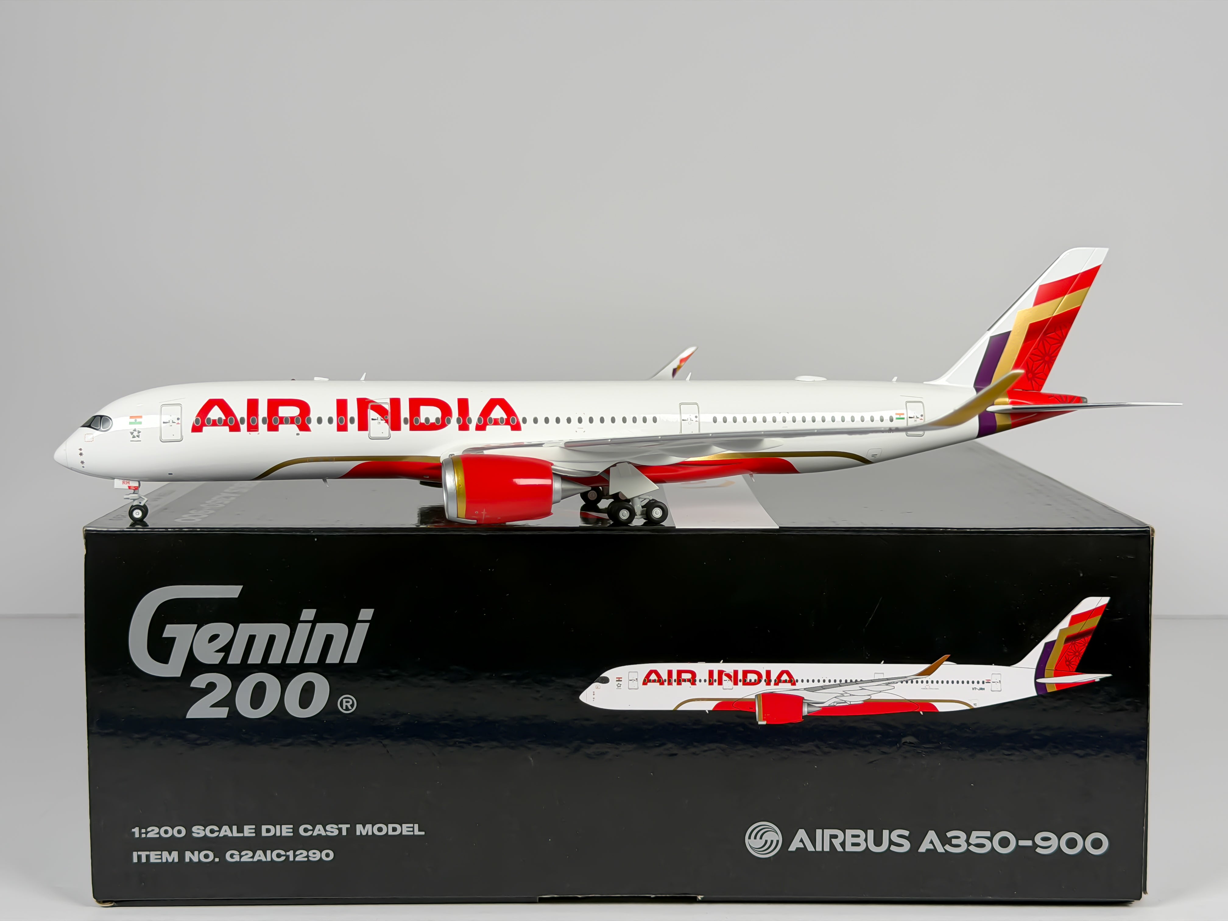 Air India Airbus A350-900 1:200 Gemini Jets VT-JRH (G2AIC1290)