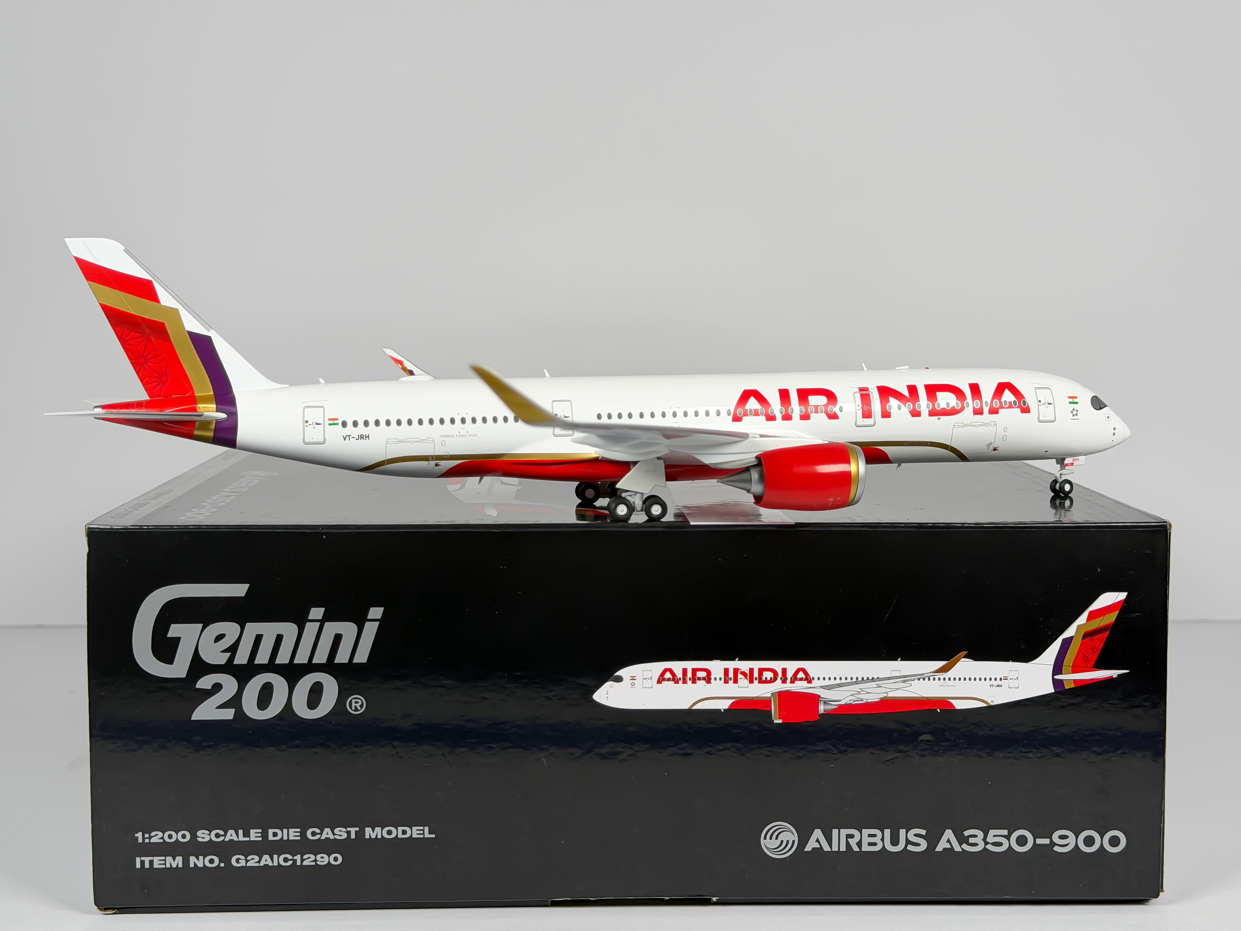 Air India Airbus A350-900 1:200 Gemini Jets VT-JRH (G2AIC1290)