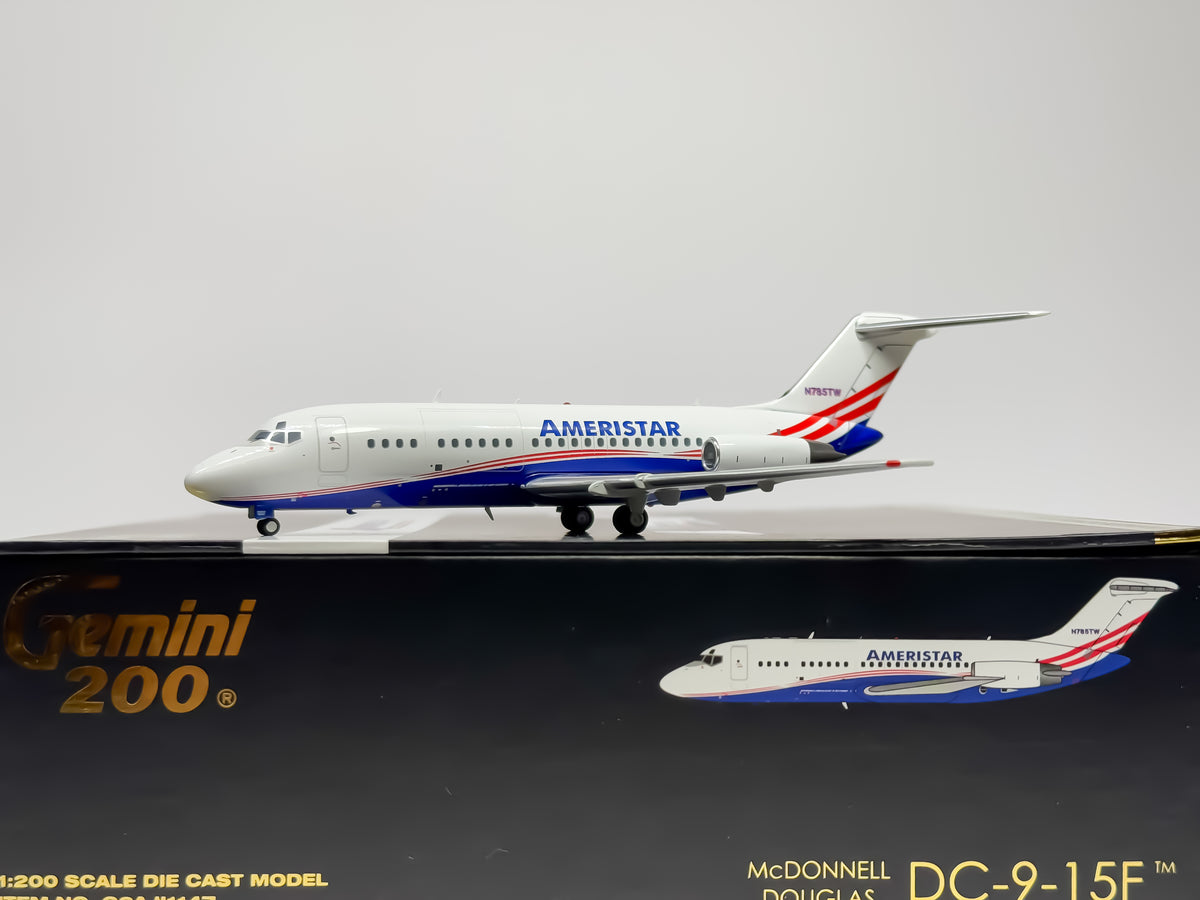 Ameristar Jet Charter Douglas DC-9-10MC 1:200 Gemini Jets N785TW (G2AJI1147)