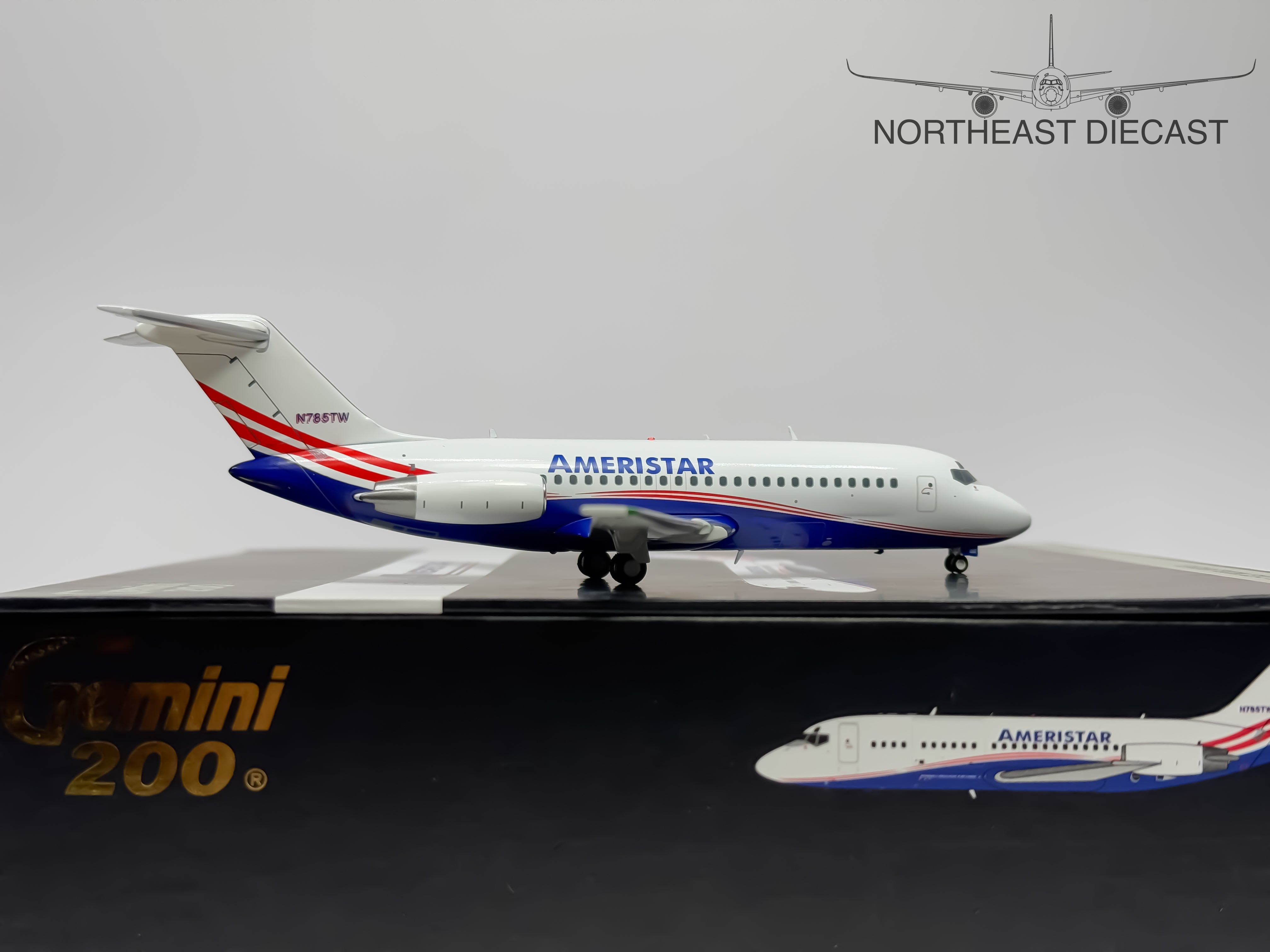 Ameristar Jet Charter Douglas DC-9-10MC 1:200 Gemini Jets N785TW (G2AJI1147)