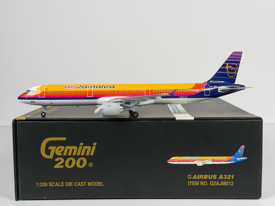 Air Jamaica Airbus A321 1:200 Gemini Jets 6Y-JMS (G2AJM012)