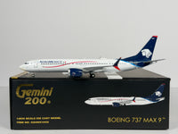 Aeromexico Boeing 737 MAX 9 1:200 Gemini Jets XA-MAZ (G2AMX1002)