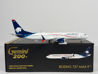 Aeromexico Boeing 737 MAX 9 1:200 Gemini Jets XA-MAZ (G2AMX1002)