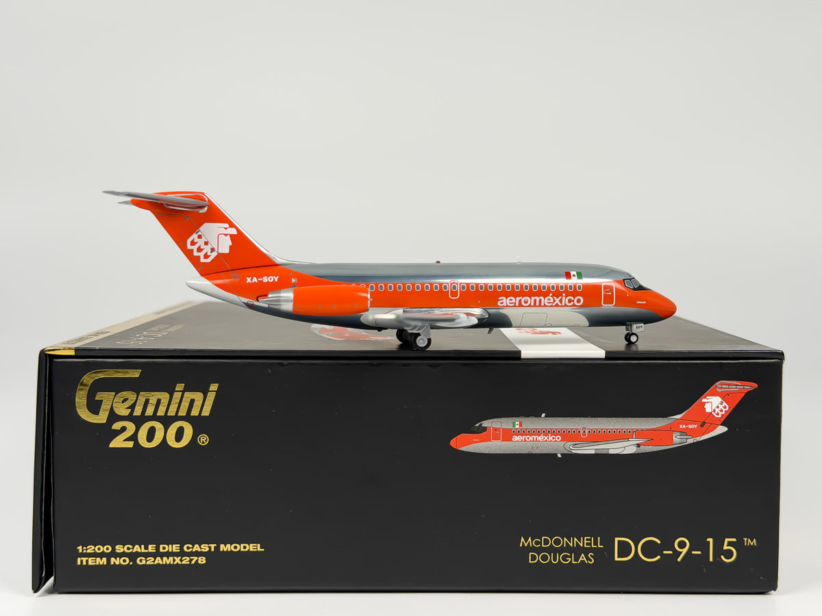 Aeromexico Douglas DC-9-15 1:200 Gemini Jets XA-SOY (G2AMX278)