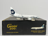 Alaska Airlines Boeing 737-700 1:200 Gemini Jets N617AS (G2ASA010)