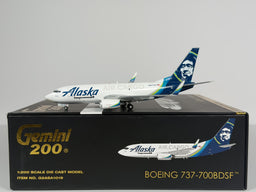 Alaska Airlines Boeing 737-700F 1:200 Gemini Jets N627AS (G2ASA1019)