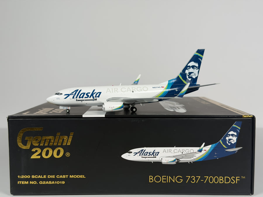 Alaska Airlines Boeing 737-700F 1:200 Gemini Jets N627AS (G2ASA1019)