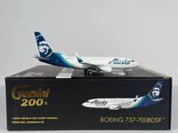 Alaska Airlines Boeing 737-700F 1:200 Gemini Jets N627AS (G2ASA1019)