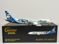 Alaska Airlines Boeing 737 MAX 9 1:200 Gemini Jets N915AK (G2ASA1219)
