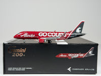Alaska Airlines Embraer E175 1:200 Gemini Jets N661QX (G2ASA1286)