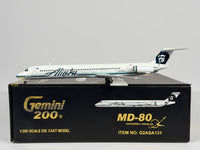 Alaska Airlines McDonnell Douglas MD-80 1:200 Gemini Jets N975AS (G2ASA131)