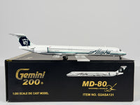 Alaska Airlines McDonnell Douglas MD-80 1:200 Gemini Jets N975AS (G2ASA131)