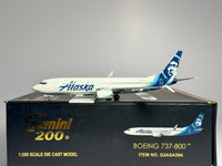 Alaska Airlines Boeing 737-800 1:200 Gemini Jets N563AS (G2ASA594)