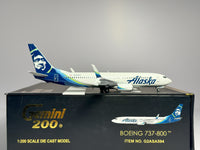 Alaska Airlines Boeing 737-800 1:200 Gemini Jets N563AS (G2ASA594)