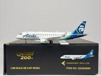 Alaska Airlines Embraer E175 1:200 Gemini Jets N182SY (G2ASA693)