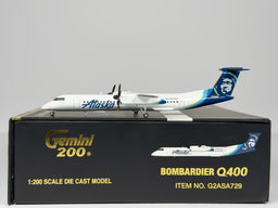 Alaska Airlines De Havilland Q400 1:200 Gemini Jets N438QX (G2ASA729)