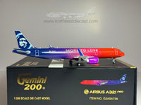 Alaska Airlines Airbus A321neo 1:200 Gemini Jets N927VA (G2ASA739)