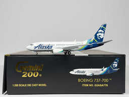 Alaska Airlines Boeing 737-700 1:200 Gemini Jets N614AS (G2ASA778)