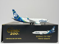 Alaska Airlines Boeing 737-700 1:200 Gemini Jets N614AS (G2ASA778)