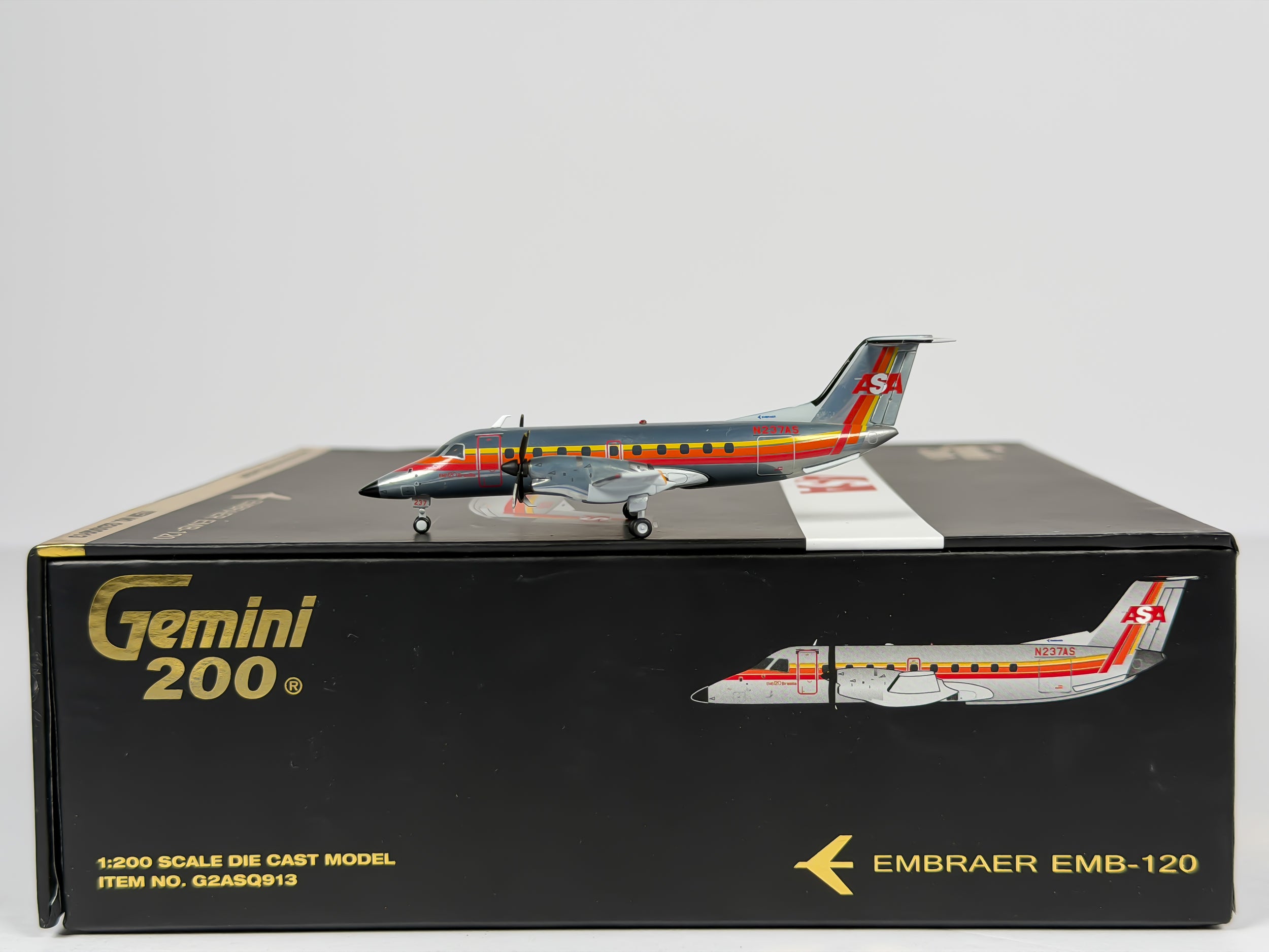 Atlantic Southeast Airlines Embraer EMB-120 1:200 Gemini Jets N237AS (G2ASQ913)