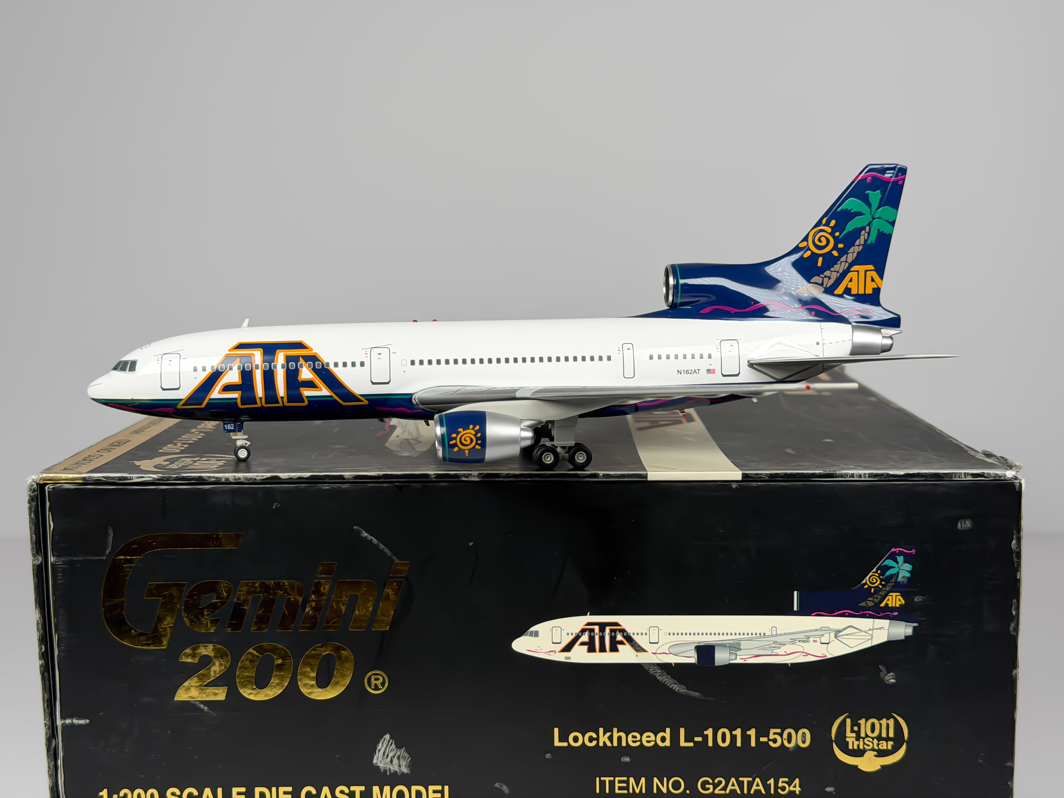 American Trans Air (ATA) Lockheed L-1011 1:200 Gemini Jets N162AT (G2ATA154)