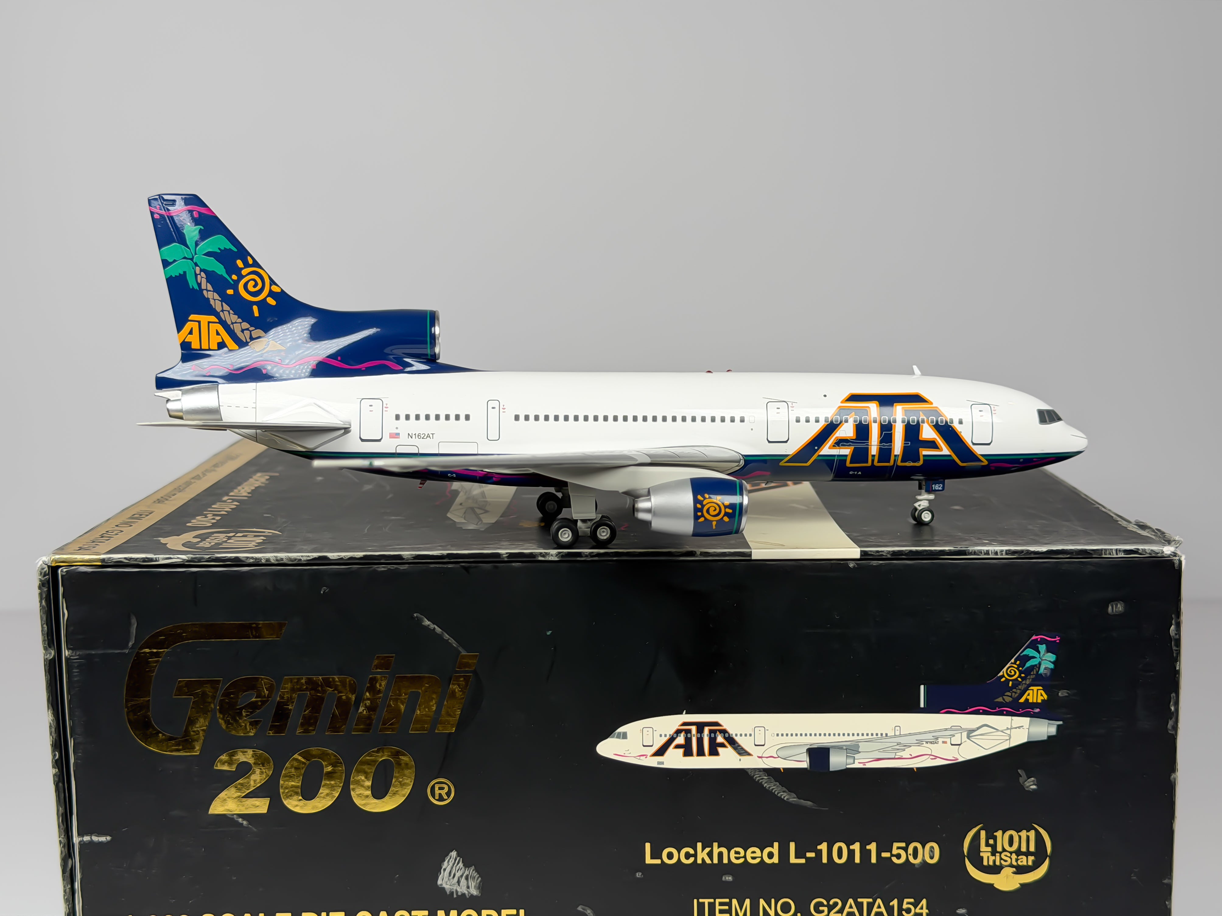 American Trans Air (ATA) Lockheed L-1011 1:200 Gemini Jets N162AT (G2ATA154)