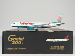 America West Airbus A320 1:200 Gemini Jets N628AW (G2AWE021)