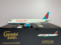 America West Airbus A320 1:200 Gemini Jets N628AW (G2AWE021)