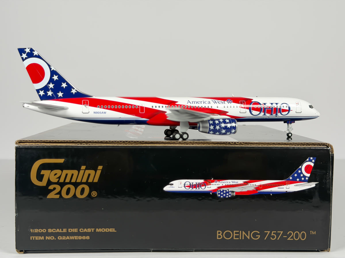 America West Boeing 757-200 1:200 Gemini Jets N905AW (G2AWE966)
