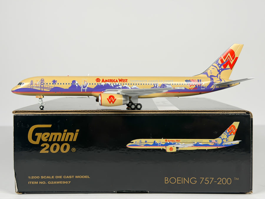 America West Boeing 757-200 1:200 Gemini Jets N902AW (G2AWE967)