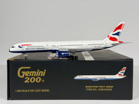 British Airways Boeing 757-200 1:200 Gemini Jets G-BPEJ (G2BAW028)