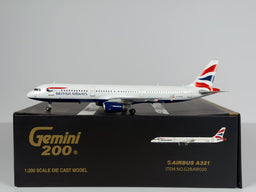 British Airways Airbus A321 1:200 Gemini Jets G-EUXL (G2BAW030)