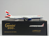 British Airways Airbus A321 1:200 Gemini Jets G-EUXL (G2BAW030)