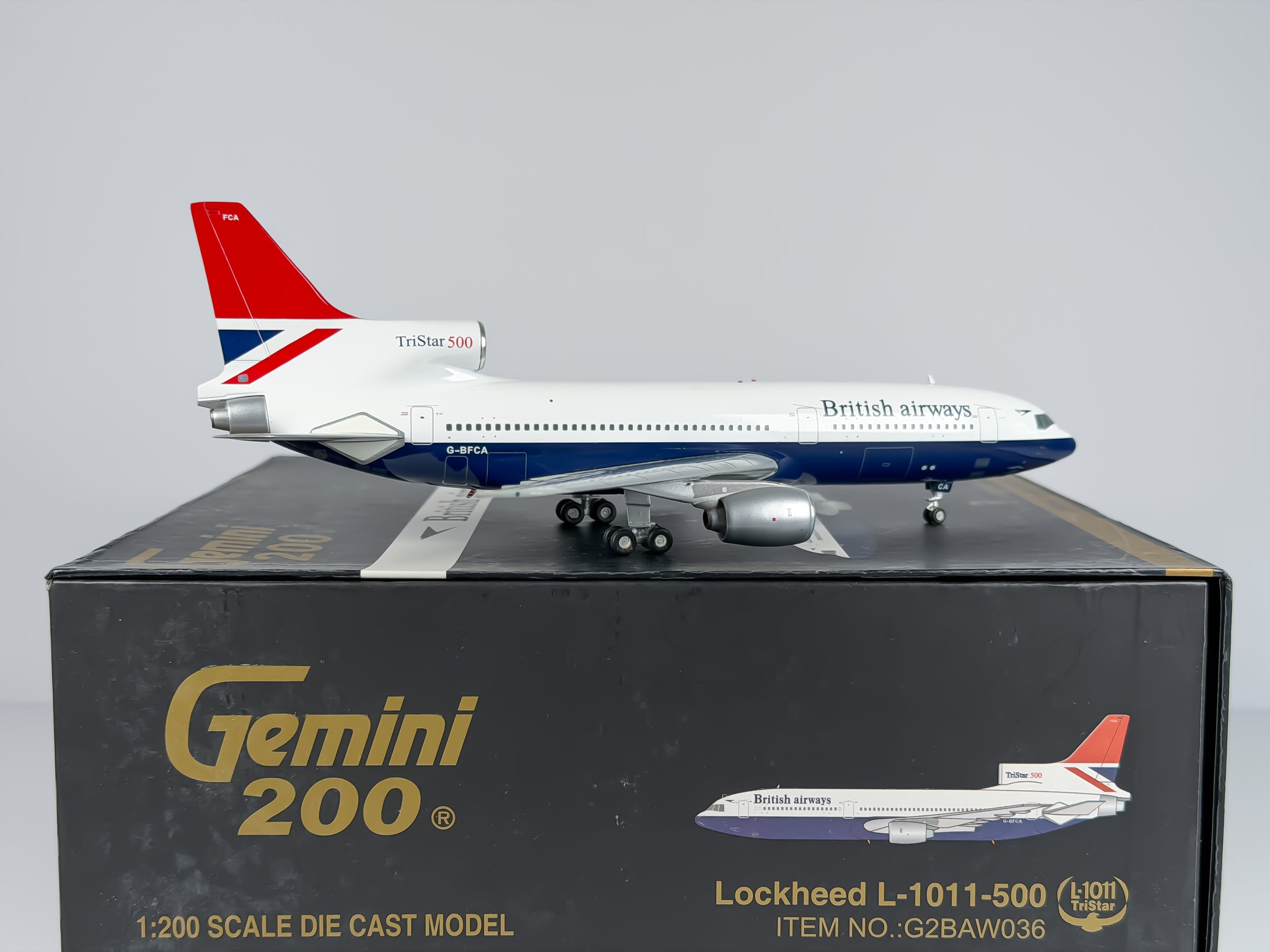 British Airways Lockheed L-1011 1:200 Gemini Jets G-BFCA (G2BAW036)