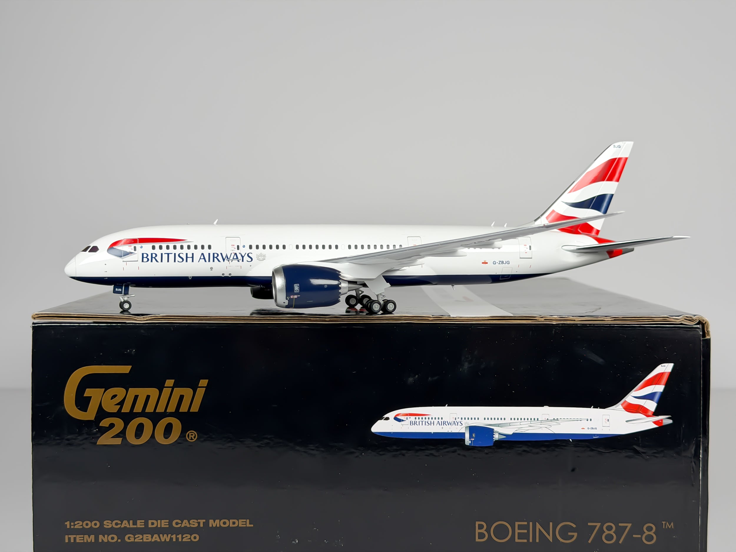 British Airways Boeing 787-8 1:200 Gemini Jets G-ZBJG (G2BAW1120)