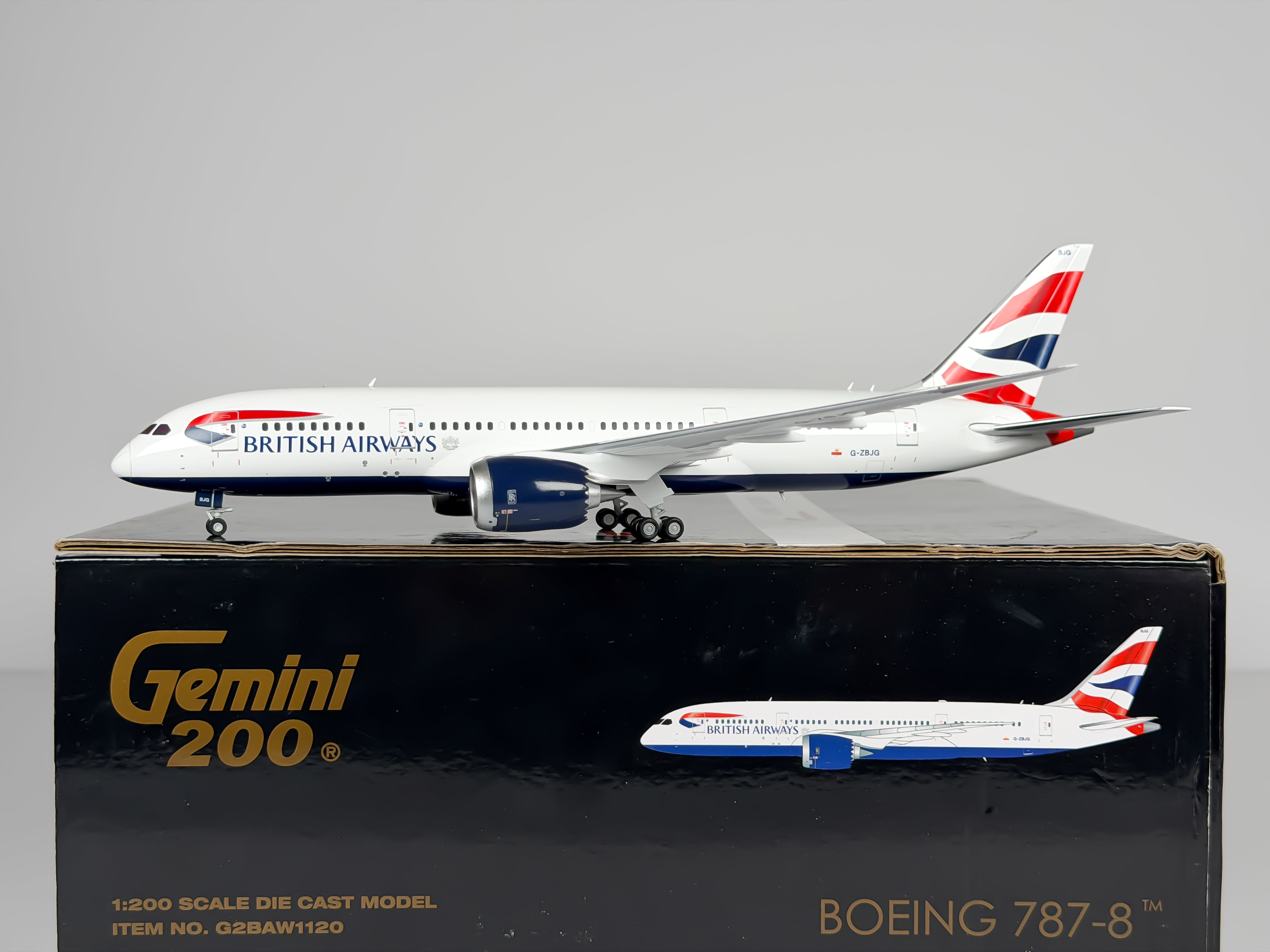 British Airways Boeing 787-8 1:200 Gemini Jets G-ZBJG (G2BAW1120)