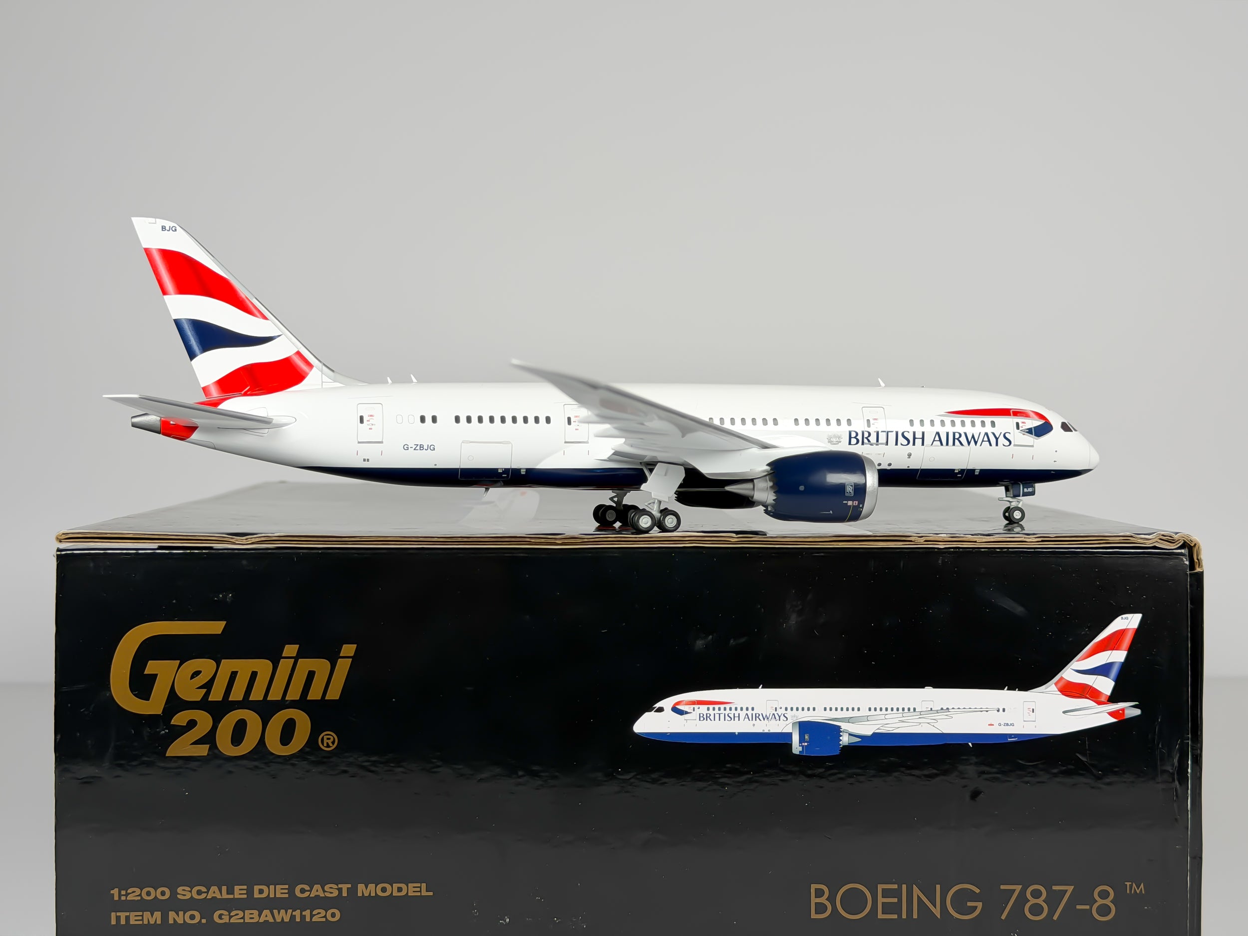 British Airways Boeing 787-8 1:200 Gemini Jets G-ZBJG (G2BAW1120)