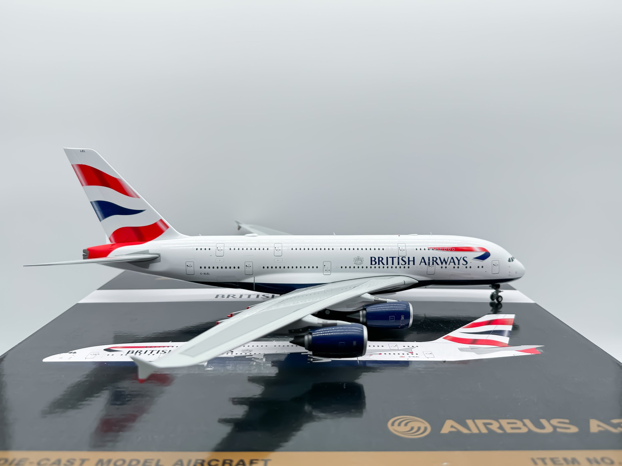 British Airways Airbus A380-800 1:200 Gemini Jets G-XLEL (G2BAW1123)