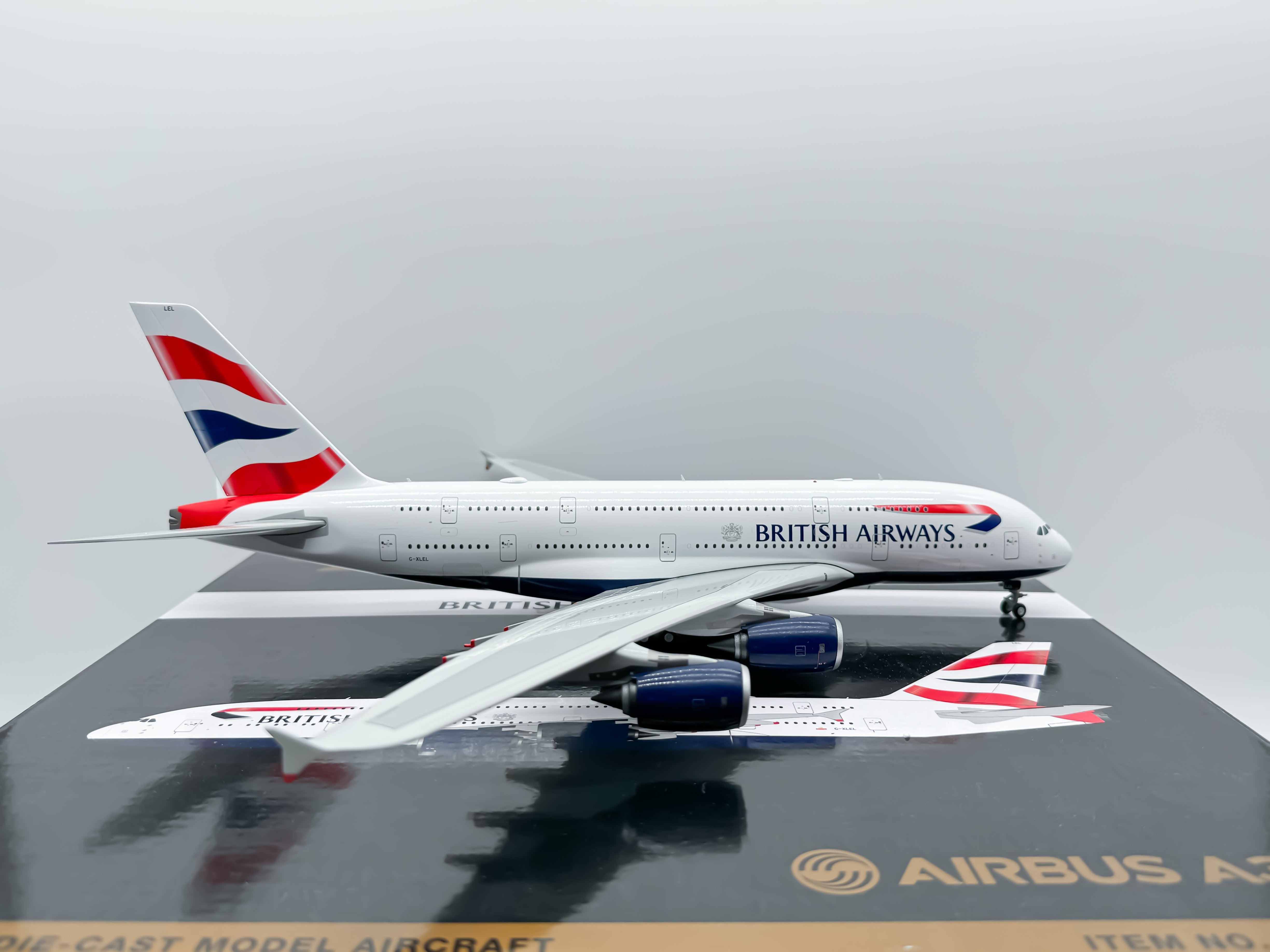 British Airways Airbus A380-800 1:200 Gemini Jets G-XLEL (G2BAW1123)