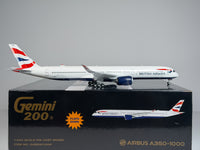 British Airways Airbus A350-1000 1:200 Gemini Jets G-XWBB (G2BAW1124F)