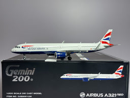British Airways Airbus A321neo 1:200 Gemini Jets G-NEOR (G2BAW1128)