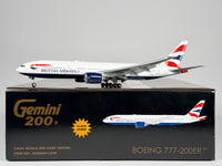 British Airways Boeing 777-200ER 1:200 Gemini Jets G-YMMS (G2BAW1130F)