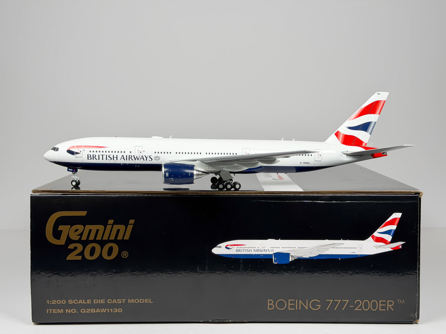 British Airways Boeing 777-200 1:200 Gemini Jets G-YMMS (G2BAW1130)