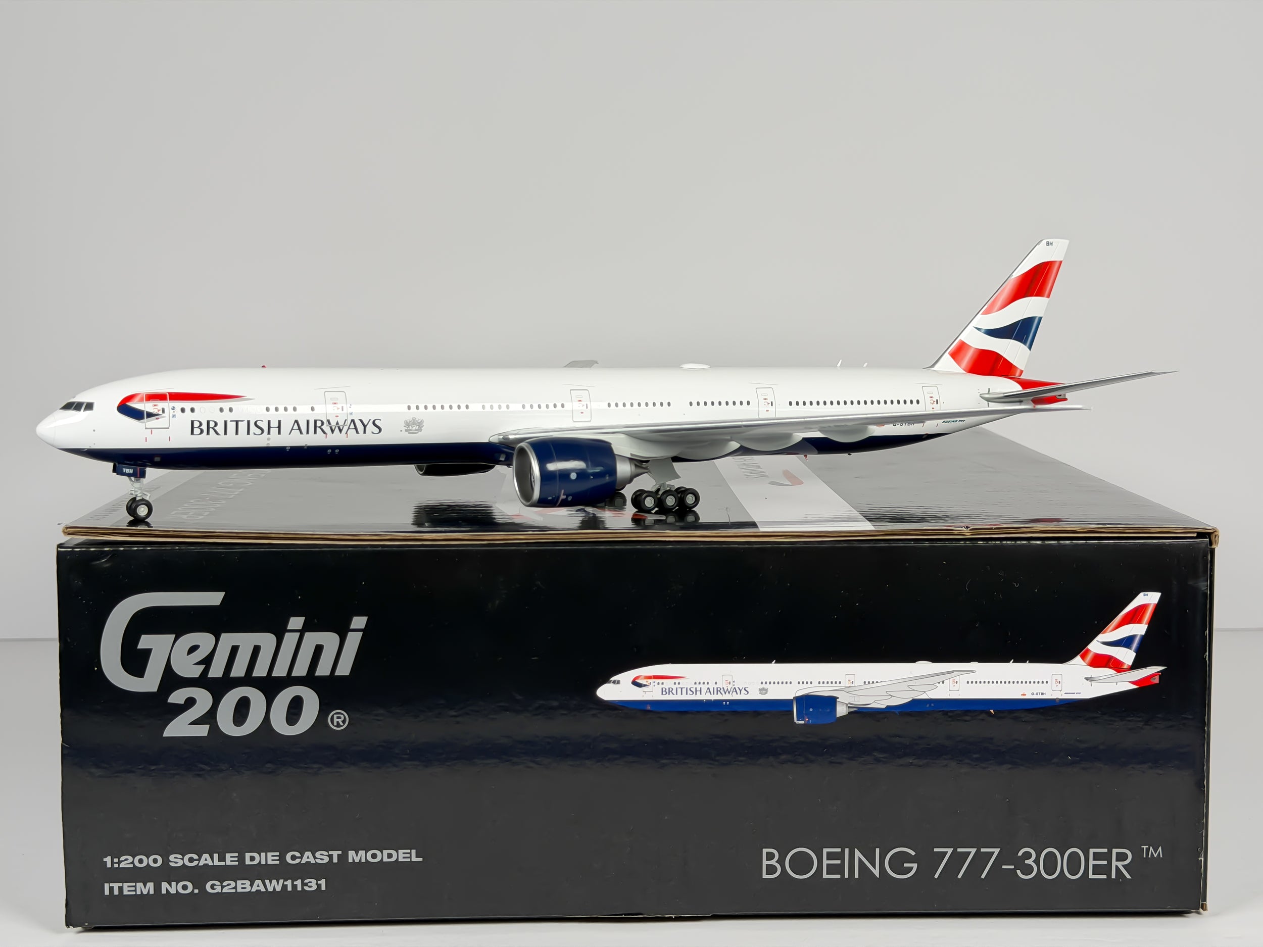 British Airways Boeing 777-300ER 1:200 Gemini Jets G-STBH (G2BAW1131)