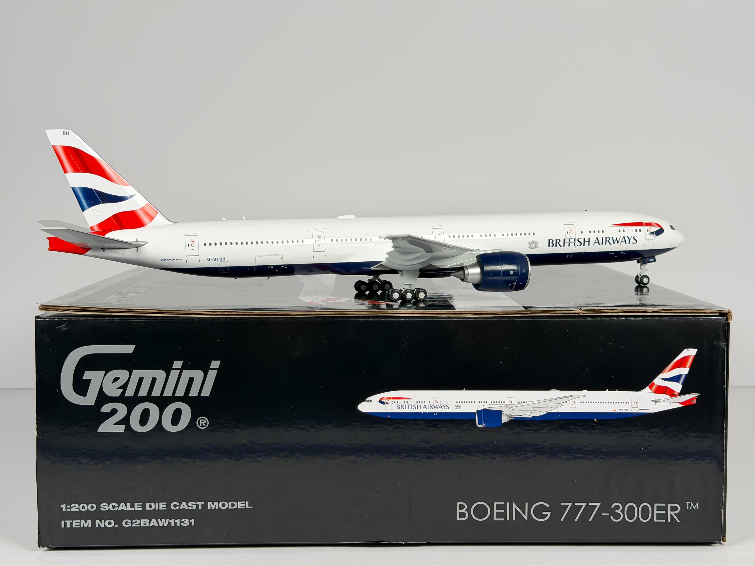British Airways Boeing 777-300ER 1:200 Gemini Jets G-STBH (G2BAW1131)