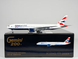British Airways Boeing 777-200ER 1:200 Gemini Jets G-YMMR (G2BAW1226)