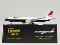 British Airways Boeing 757-200 1:200 Gemini Jets G-CPET (G2BAW205)