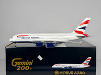 British Airways Airbus A380-800 1:200 Gemini Jets G-XLEB (G2BAW558)