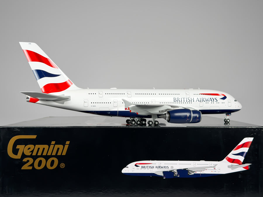 British Airways Airbus A380-800 1:200 Gemini Jets G-XLEB (G2BAW558)