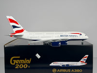 British Airways Airbus A380-800 1:200 Gemini Jets G-XLEB (G2BAW558)